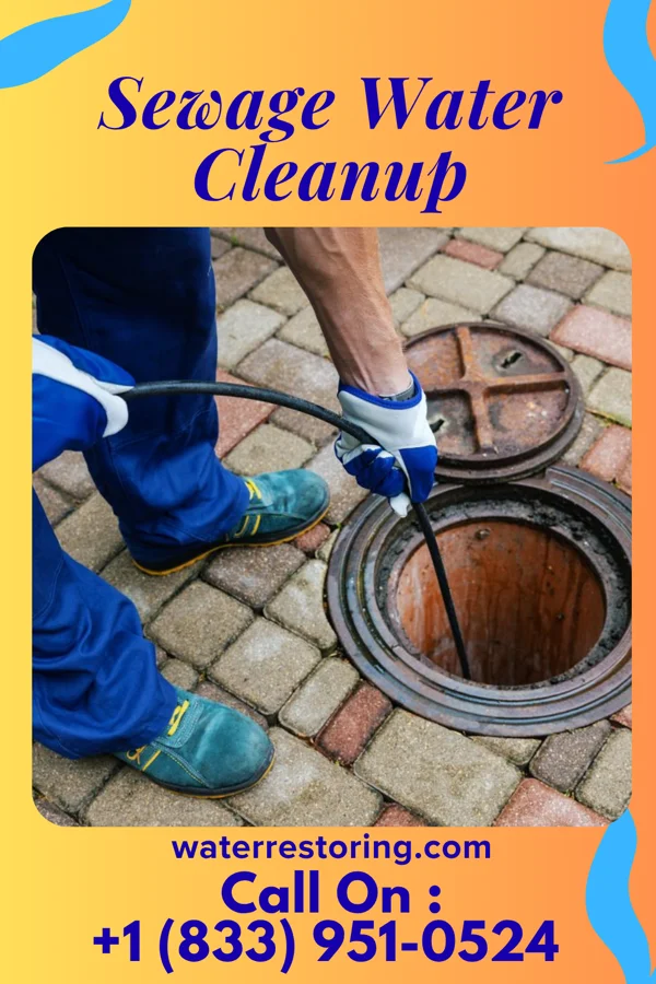 Sewage Water Cleanup in Ehrenfeld, PA